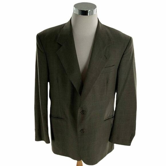 Kilburne and Finch Suit Jacket Mens Size 44 Wool Blend 2-Button Notch Sport Coat - Picture 1 of 9